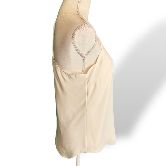 NWOT J. Crew Factory ‘Scalloped Cami Top for Women’ in “Ivory” Size 4 - Picture 7 of 13